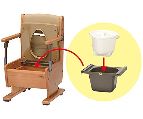 介護用ポータブルトイレ　さわやかチェア PTN Amazon | ウチエ さわやかチェアPTN ホット便座タイプ | ウチエ